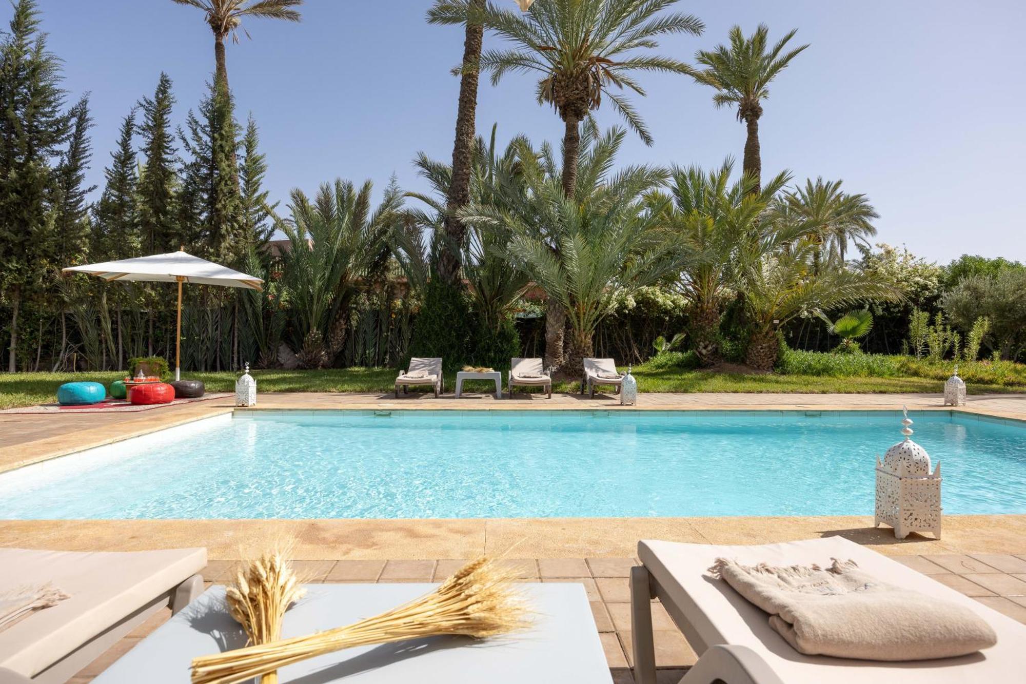 Hotel Domaine Abiad à Marrakesh Extérieur photo